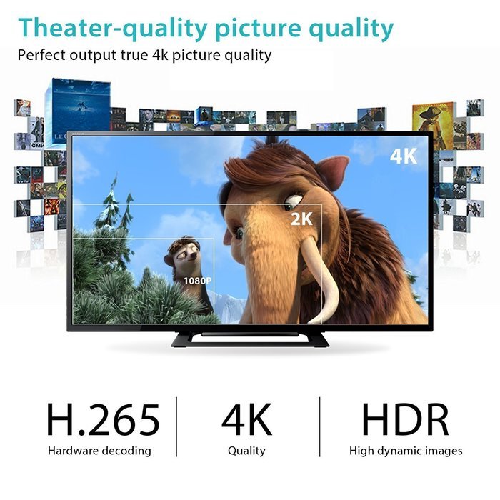 [3G+32G] KUAK H96 PRO+ Amlogic S912 OTT TV Box Android 6.0 KODI 16.1 Octa Core Streaming Media Player N4