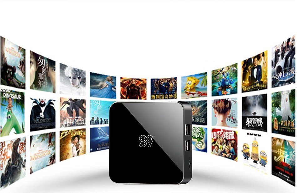 PowerLead P1020 S9 Android Smart TV Box Quad Core Fully Loaded KODIOS 3D XBMC 4K Streaming Media Player Smart... N7