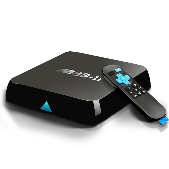 Globmall M8S-II Android 5.1 TV Box with 1000M LAN 64 Bit Amlogic S905 Support OTA Update, Globmall Phone Stand...