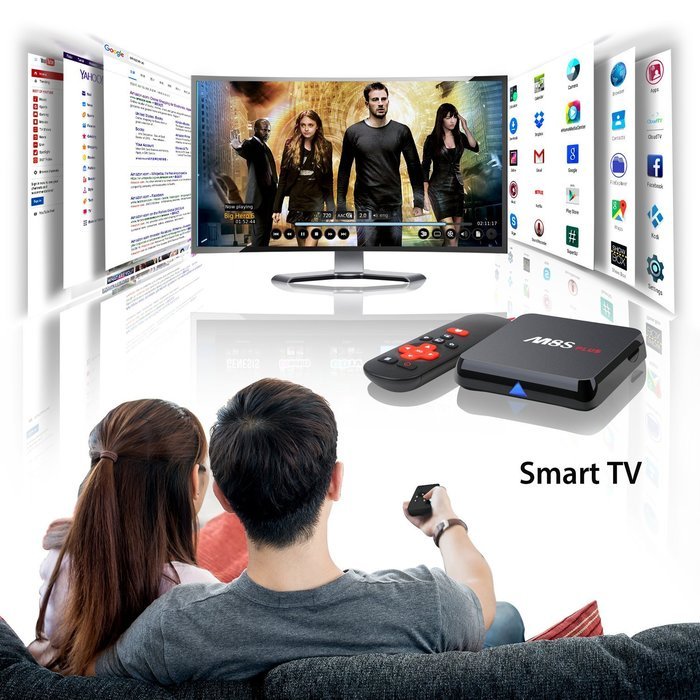 TICTID M8S Plus Android Tv Box Amlogic S812 2G+16G Emmc Quad Core AP6330( More stable than 4335) with Dual WIFI... N5