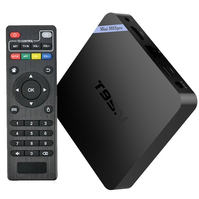Easytone T95N Mini M8S Pro Kodi 16.0 Amlogic S905 Android 5.1 TV Box 4K Streaming Media Player 2GB/8GB with WiFi... N23