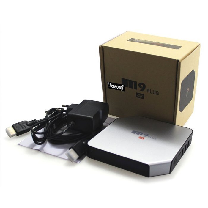 Henscoqi M9 Plus Android Smart TV Box Amlogic S905 2GB 16GB with Kodi 16.1 Support Dual Band WiFi 2.4GHz 5GHz... N3