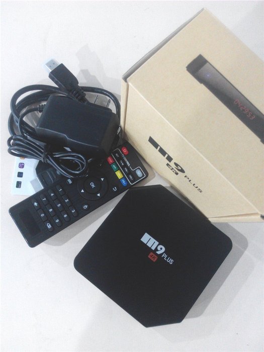 Henscoqi M9 Plus Android Smart TV Box Amlogic S905 2GB 16GB with Kodi 16.1 Support Dual Band WiFi 2.4GHz 5GHz... N12