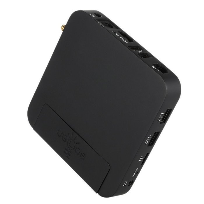 UGOOS UT4 Android 5.1 2GB/16GB 64Bit RK3368 Octa Core UHD 4K 3D 2.4G/5G WiFi DLNA Miracast BT4.0 TV Box Android... N2