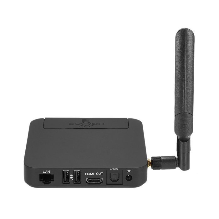 UGOOS UT4 Android 5.1 2GB/16GB 64Bit RK3368 Octa Core UHD 4K 3D 2.4G/5G WiFi DLNA Miracast BT4.0 TV Box Android... N4
