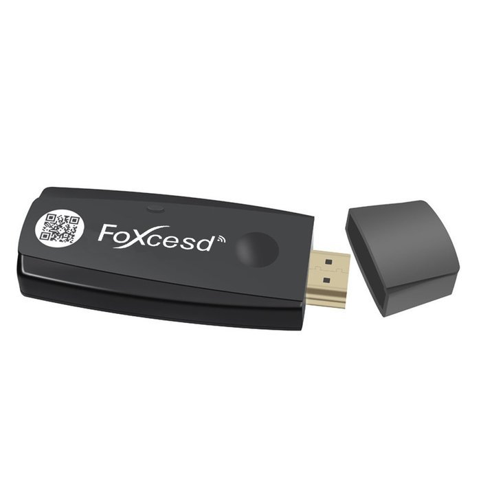 Foxcesd Dongle 1080P Miracast Wireless HDMI Display Adapter Mirroring Streaming Videos, Audio, Picture, Live Camera... N2