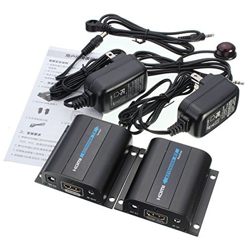 LKV372A HDMI V1.3 1080P Extender TX/RX Converter With IR Upto 60M Video/Audio Extend Over Cat6/Cat7 N6
