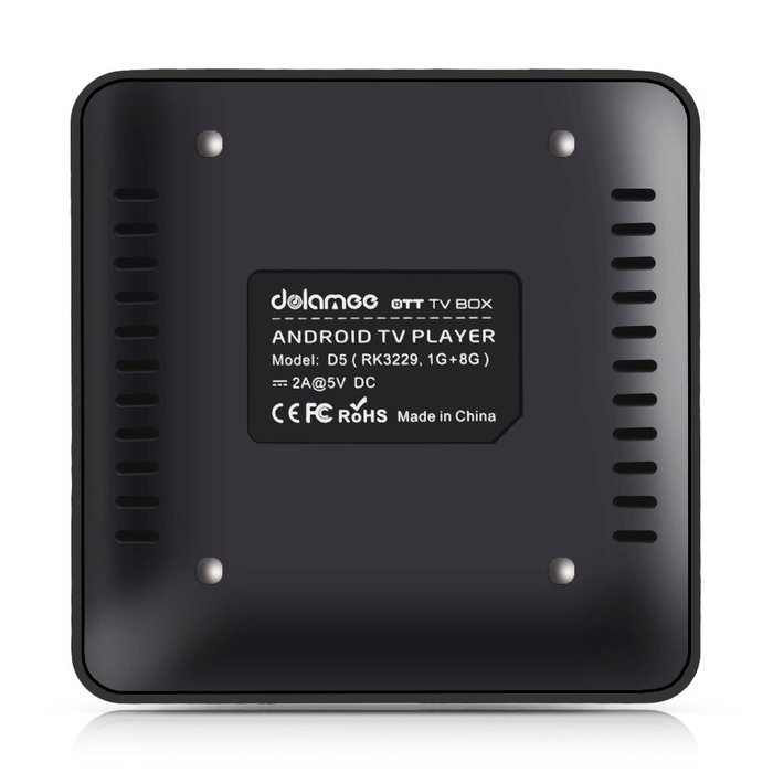 Fxexblin D5 Android 5.1 Smart Kodi TV Box Pre-installed RK3229 Quad Core 1GB DDR3 8GB emmc Fully Loaded 4k HDMI... N4