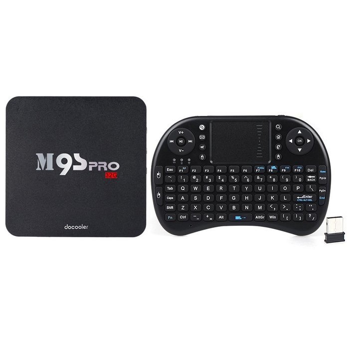 Docooler M9S-PRO Smart Android 5.1 TV Box Amlogic S905 Quad Core 64bit KODI16.0 UHD 4K 3G / 32G Mini PC WiFi H...