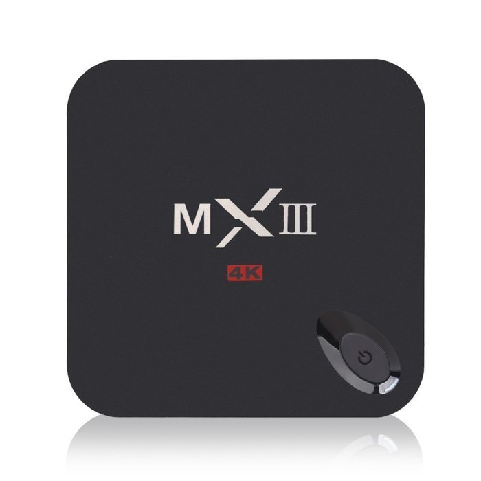PowerLead Ptox P012 Amlogic S802 Android 4.4 Quad Core Tv Box 4K HD Xbmc Streaming Media Player MX3 TV Box (Black)