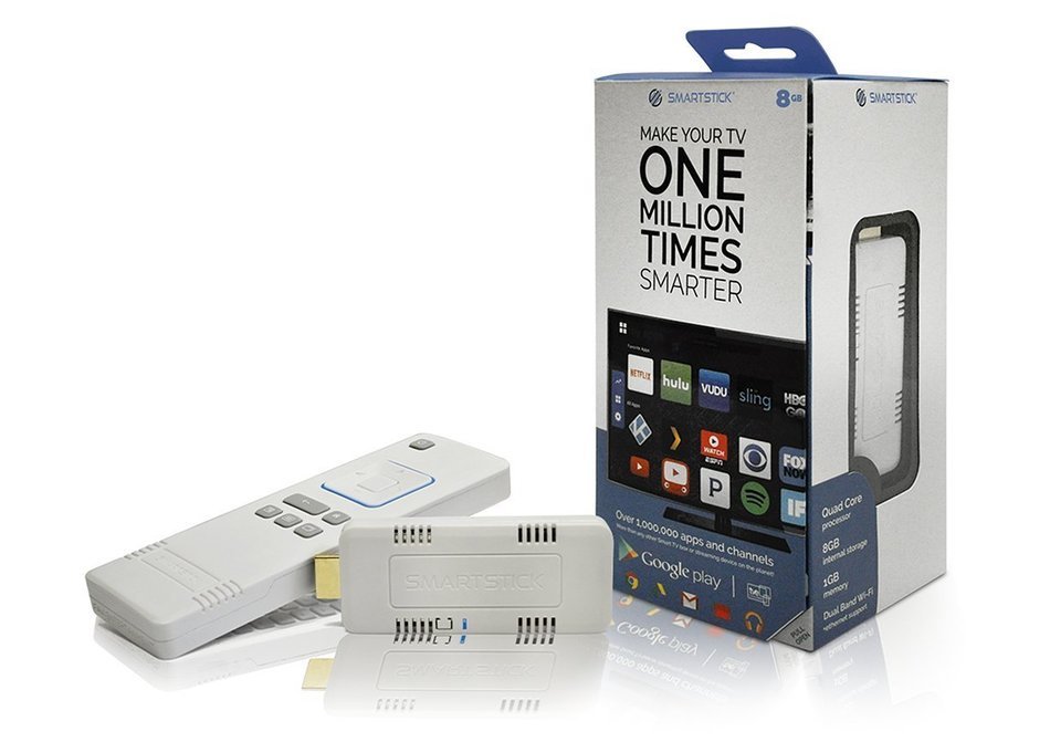 SmartStick 3 Streaming Computer with Remote - Dual Core - 1GB Ram - 8GB Storage (SS-V2-8GB) N8