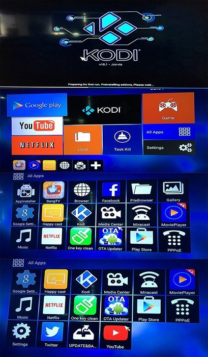 Henscoqi MXQ PRO 4K Android TV Box Amlogic S905 Android 5.1 Lollipop Streaming Media Player 1G+8G Memory 1000M... N6