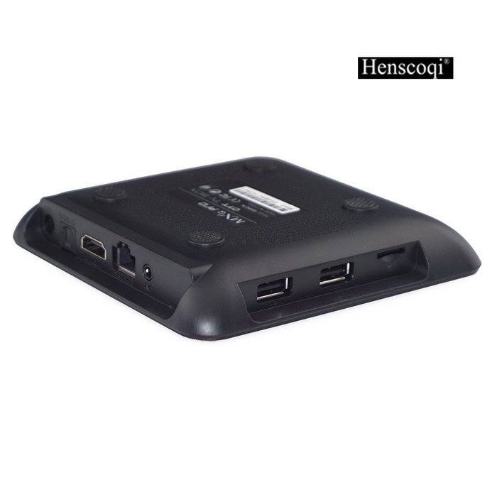 Henscoqi MXQ PRO 4K Android TV Box Amlogic S905 Android 5.1 Lollipop Streaming Media Player 1G+8G Memory 1000M... N12