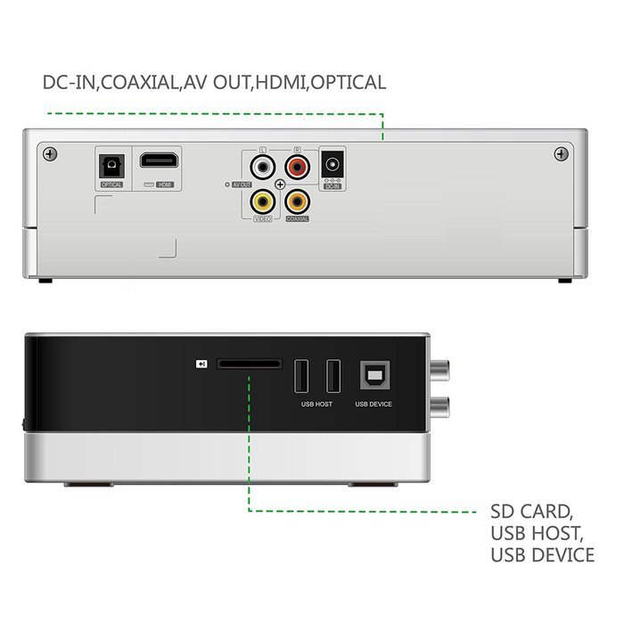 KDLINKS&reg; HD230 Full HD 1080P Multimedia Digital Signage TV Media Player with Gapless Video Playback Feature N4