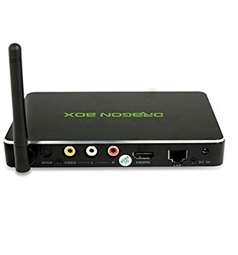 The Dragon Box DB4 Streaming Media System Premier bundle with a Free Rii i8 Wirelesss Touchpad Keyboard Remote... N3