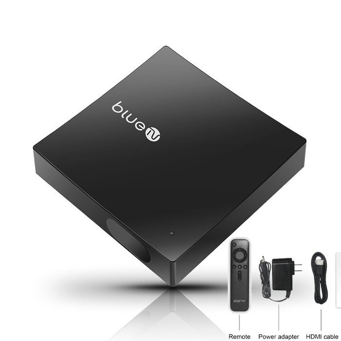 2016 Lastest IPTV BlueTV Smart Android TV Box: Full HD Quad Core Internet Streaming Media Player for Free Watching...