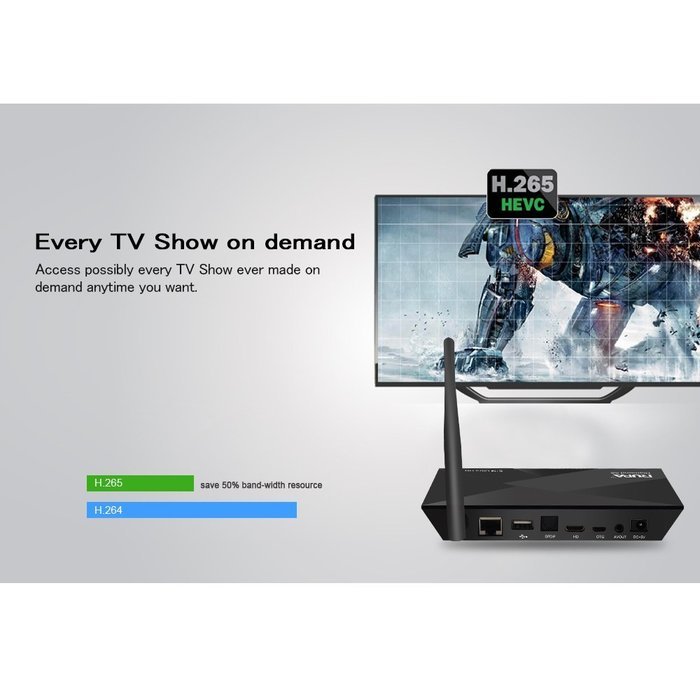 RUPA Diamond R8 Dongle Android 5.1 TV Box RK3368 Octa Core 2G+16G A53 4K Lollipop 2.4/5G Wifi BT KODI 16.1 Fully... N5