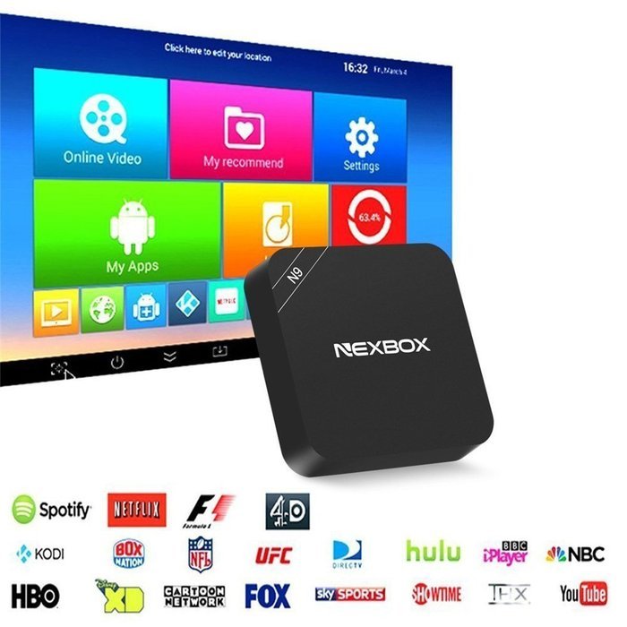 Norbi NEXBOX N9 Android 4.4 Network Set-top Boxes Quad-core TV Box 1 / 8G (5 GPU) N2