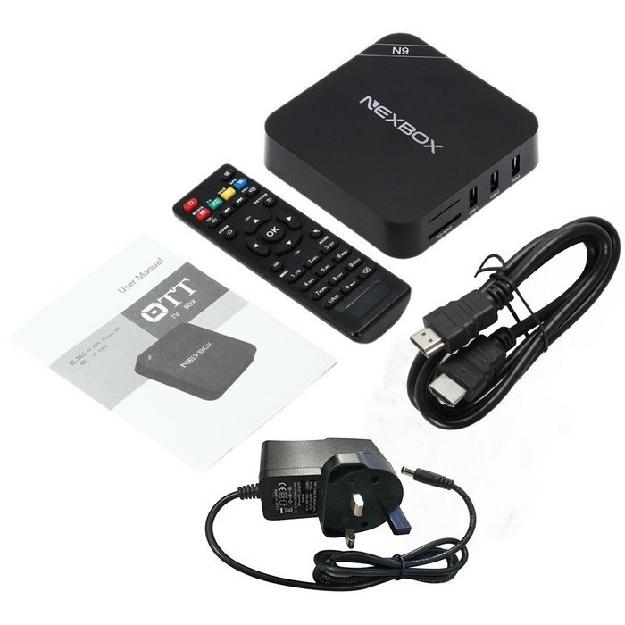 Norbi NEXBOX N9 Android 4.4 Network Set-top Boxes Quad-core TV Box 1 / 8G (5 GPU) N3