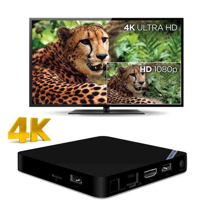 [2016 NEWEST TV BOX]ALSTEN Mini M8S II Android TV Box-Google Android 6.0-2G Memory Amlogic S905X-Ultra 4K Smart... N2