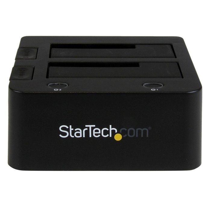 StarTech.com Universal Hard Drive Docking Station 2.5 and 3.5 Inches HDD and SSD with UASP and SATA III (UNIDOCKU33) N2