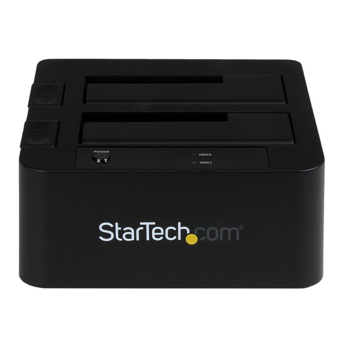 StarTech.com Universal Hard Drive Docking Station 2.5 and 3.5 Inches HDD and SSD with UASP and SATA III (UNIDOCKU33) N14