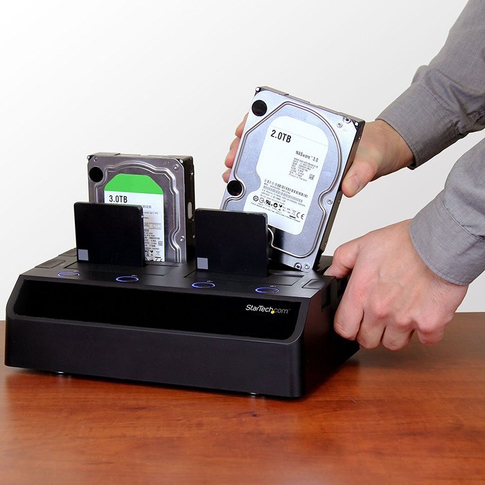 StarTech.com Universal Hard Drive Docking Station 2.5 and 3.5 Inches HDD and SSD with UASP and SATA III (UNIDOCKU33) N31