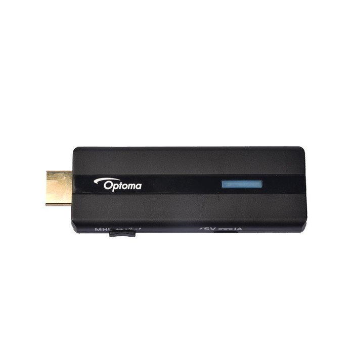 Optoma HDCast Pro 1080p HDMI MHL Multimedia Stick with Mirroring on Android, iOS, Windows and Mac OS X N4