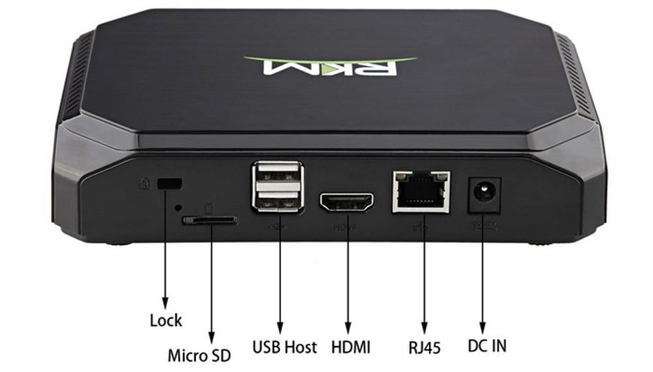 BoLv Rikomagic RKM MK36S TV Box 2.4GHz / 5.8GHz Dual Band WiFi Windows 10 Cherry Trail Z8300 with HDMI USB 2.0...