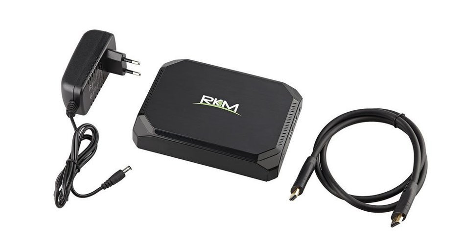 BoLv Rikomagic RKM MK36S TV Box 2.4GHz / 5.8GHz Dual Band WiFi Windows 10 Cherry Trail Z8300 with HDMI USB 2.0... N2