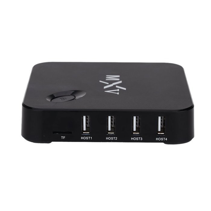 Globmall MXV Android TV Box Amlogic S805 Quad Core 1GB RAM 8GB ROM with WIFI Bluetooth 4.0 Streaming Media Player N4