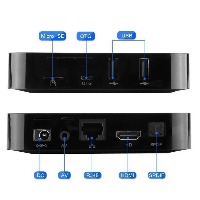 ARCstream 2016 NEW MX3 plus Mini Wireless Mouse/keyboard - Quad-Core TV Box XBMC KODI "Fully Loaded" IPTV 2.0GHz... N5