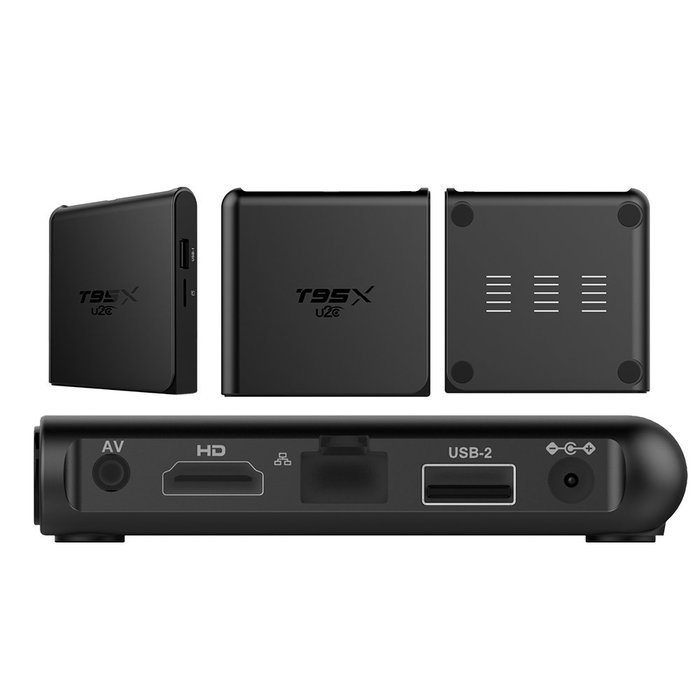 U2C&reg; T95X Mini Android 6.0 TV Box Kodi 16.1 Ultra HD 4K Amlogic S905X Quad Core Fully Loaded 3D WiFi 1G 8G Google... N9