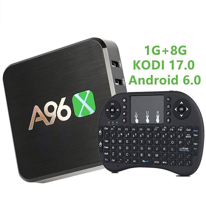[ Free Wireless Mini Keyboard ] Jabond A96X Android 6.0 Ott TV Box Fully Loaded KODI(XBMC) 17.0 Unlocked Smart...