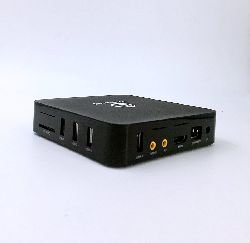 Transpeed Amlogic S905X Android 6.0 2G/16G Wifi Box+2.4G Air mouse FM4 4K2K HDMI Kodi 16.1 pre-installed H.265... N3