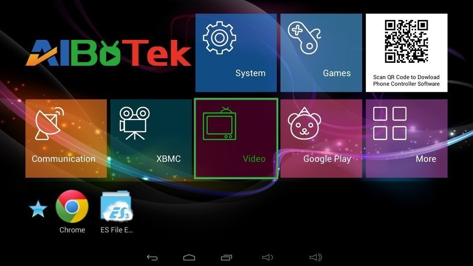 AIBoTek TC812FC TV Box with Camera, Bluetooth and Fly Mouse HDMI 1080p Full HD Streaming Media Player N5