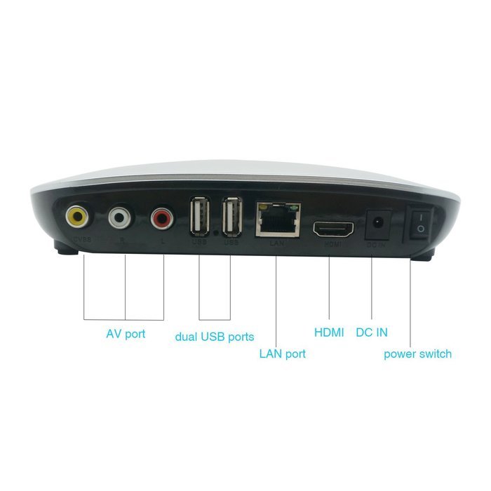EMISH X810 Andoird Tv Box, Game Player with KODI, 4K2K Rockchip 3368 64Bit Octa Core DDRIII 2GB, EMMC Flash 16GB... N2