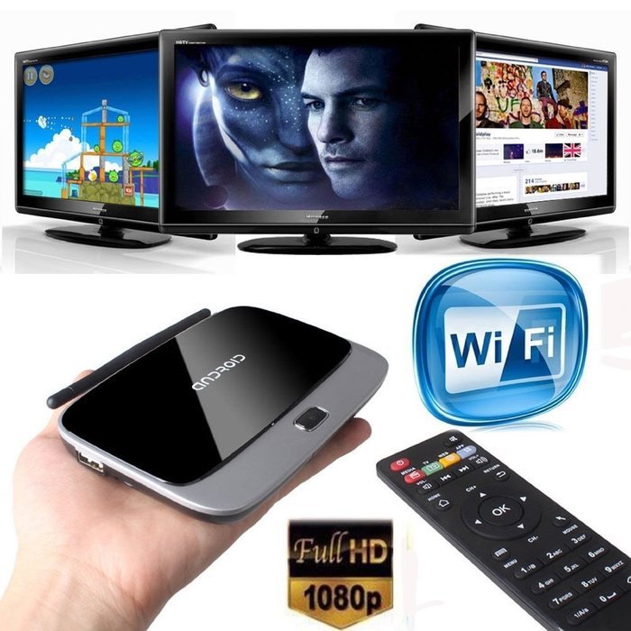 EASYTONE CS918 RK3188T Android 4.4 [2GB/16GB] Streaming Media Player Quad Core Smart TV Box Kodi(XBMC) Fully Loaded... N20