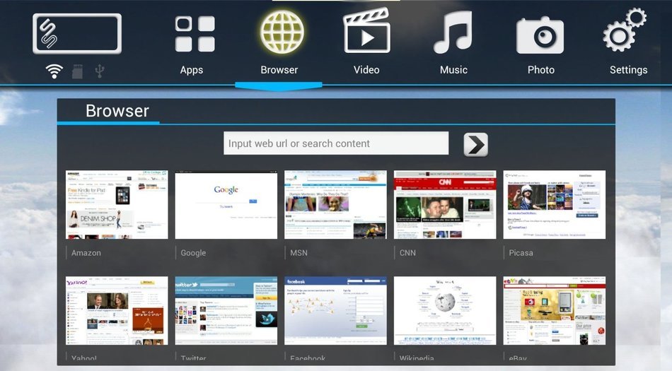 SmartStick 1 with Android and 1080p Steaming Media Player (built-in WiFi) - 4GB N4