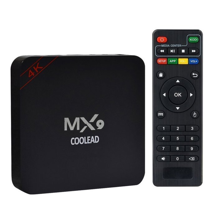 [The 2016 Latest]COOLEAD[Free Wireless Mini Touchpad keyboard] 4K Quad Core MX9 Rock-chips RK3229 Wifi Android... N8