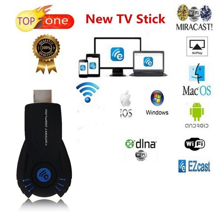 Smart Tv Display Mirroring Miracast Hdmi Smart Tv Dongle All Share Ezcast 1080p Wifi Media Player Supports Dlna