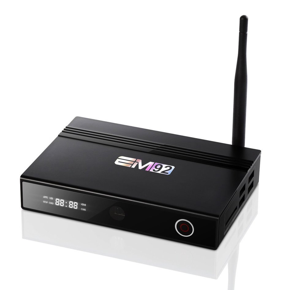 SUPVIN EM92 Android 6.0 Marshmallow 4K TV Box Amlogic S912 Chipset [2G DDR3/16G eMMC] Octo-core Kodi 16.1 Fully... N2