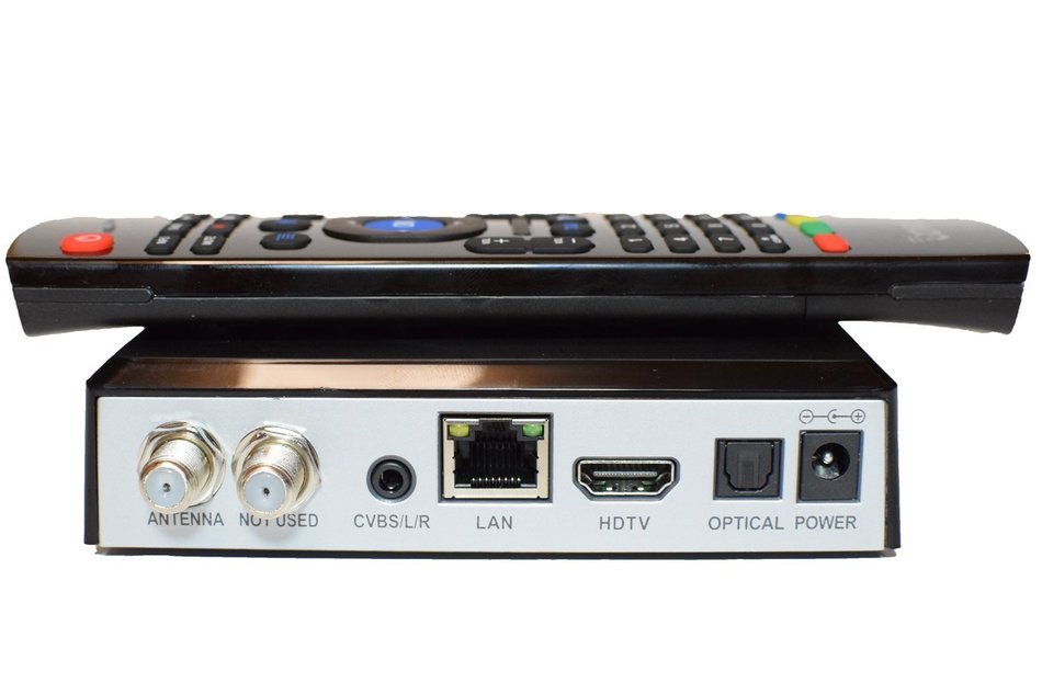 Aura Live Android TV Box Optimized Kodi Media Center TV Tuner DVR QWERTY wireless remote WiFi Full HD TV antenna... N2