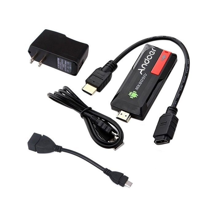 Andoer MK809IV Mini PC TV Dongle Stick Android 4.4 Quad Core RK3188T 2G/16G XBMC Bluetooth 4.0 DLNA WiFi N9