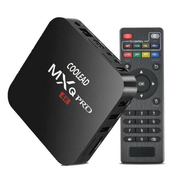 [The 2016 Latest]COOLEAD&reg;[With Wireless Mini keyboard]1.5GHz Quad Core MXV Smart TV BOX Wifi Streaming Media Player... N8