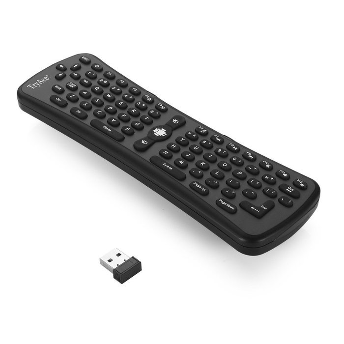 TryAce&reg; 2.4G Portable Mini Wireless Remote Keyboard Mouse PC HTPC IPTV Smart TV and Android TV Box Media Player... N9