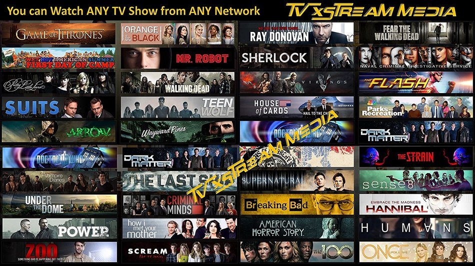 TV xStream MX Android TV BOX - Fully Loaded - Watch Anything N3