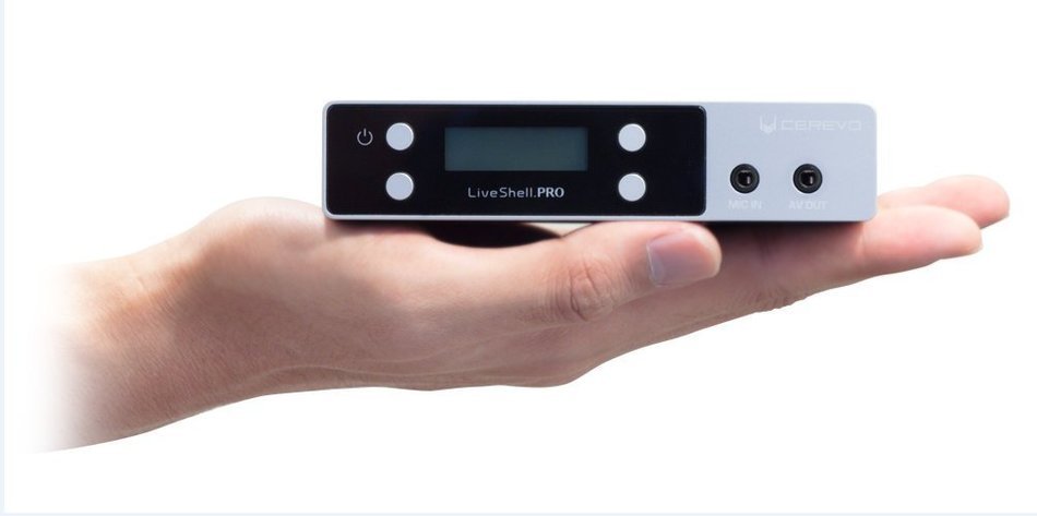 Cerevo LiveShell 2 Portable Camera-Top HD 720p Live Streaming Device with Wi-Fi or Ethnernet Connectivity N2