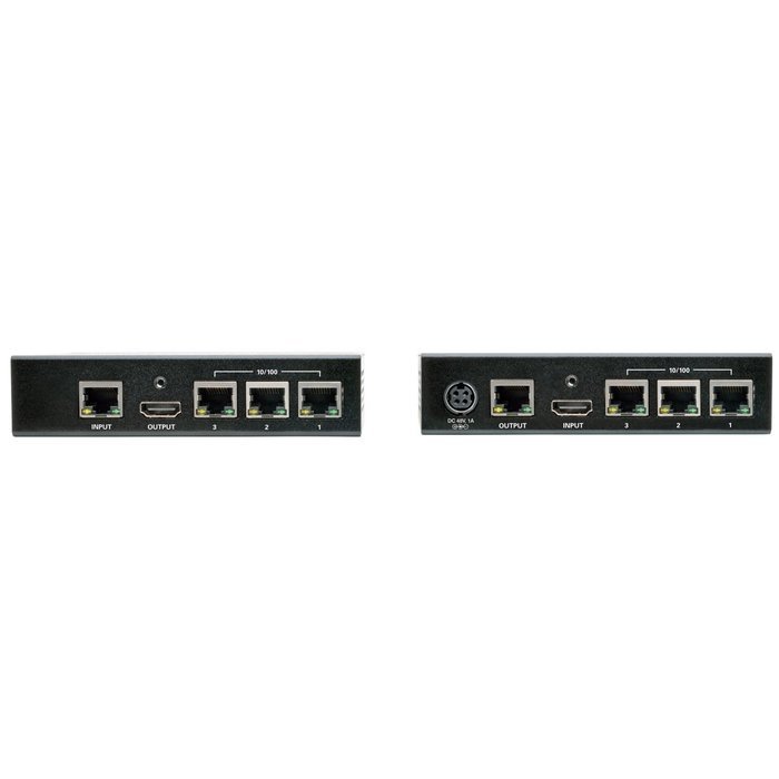 Tripp Lite HDBaseT HDMI Over Cat5e/6/6a Extender Kit, Serial and IR Control, 1080p, Up to 500-ft. (150M) (BHDBT-K-SI-ER) N7