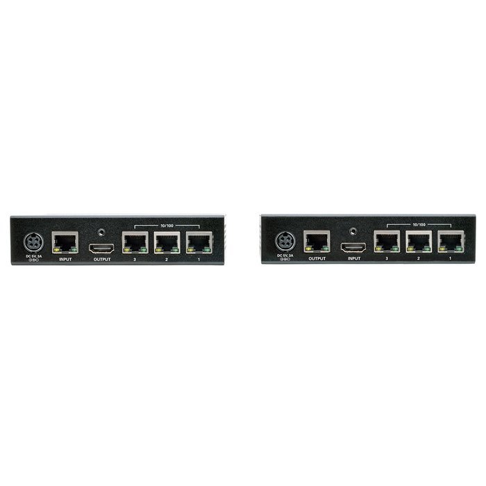 Tripp Lite HDBaseT HDMI Over Cat5e/6/6a Extender Kit, Serial and IR Control, 1080p, Up to 500-ft. (150M) (BHDBT-K-SI-ER) N12